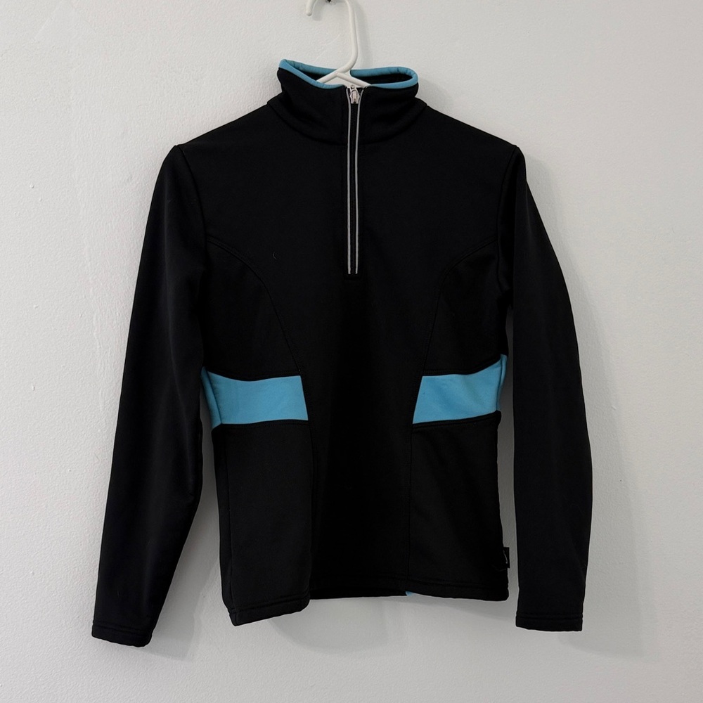 Obermeyer Women’s S Black and Blue Pullover